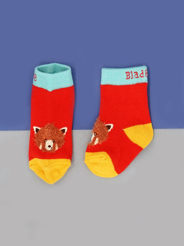 Blade & Rose Chip the Red Panda Socks 2-3 Years