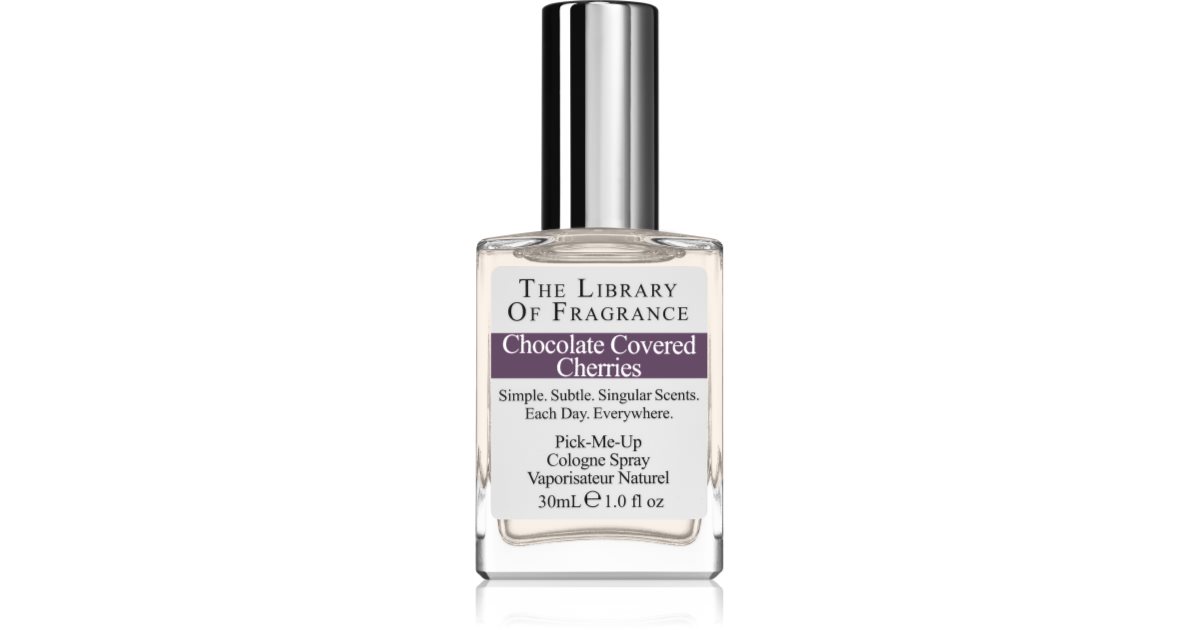 The Library of Fragrance Mit Schokolade überzogene Kirschen, Eau de Cologne für Damen, 30 ml