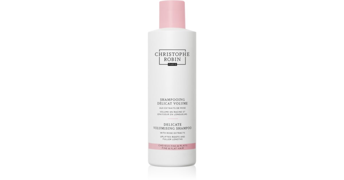 Christophe Robin Ritual Volume Volumenshampoo mit Rosenextrakten Feines & plattes Haar 250ml