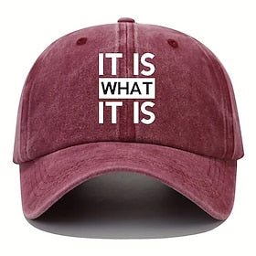 Dame Hat Baseball kasket Bærbar Solbeskyttelse Åndbart Gade Daglig Weekend Trykt mønster Bogstaver