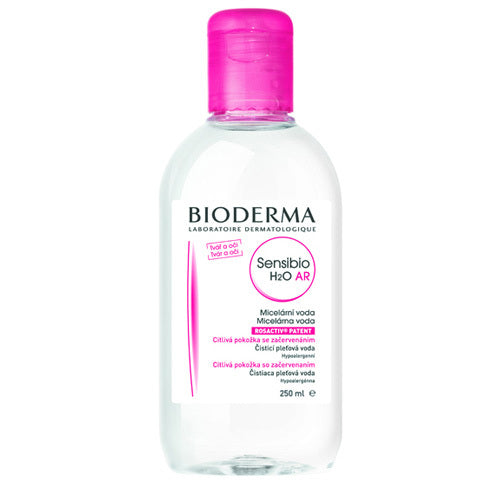 Bioderma Sensibio AR H2O cleansing water and facial cleanser for sensitive skin - Volume: 250 ml