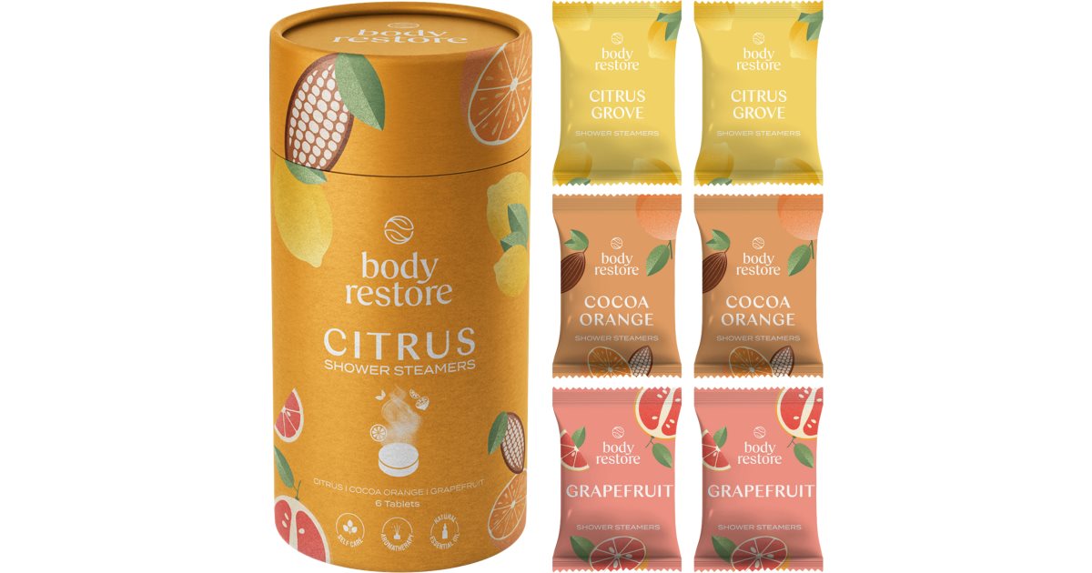 Body Restore Citrus Duschtabletten 6 Stück