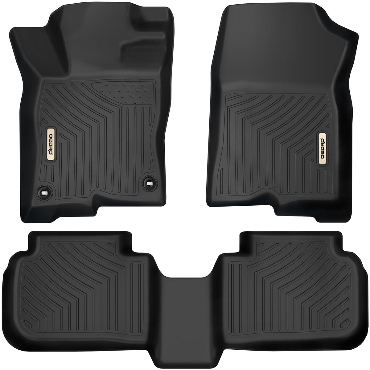 OEDRO Floor Mats for 2022-2025 Honda Civic Sedan-Hatchback (Not for Coupe Models) & 2023-2024 Acura Integra (Not Fit 2rd Row with USB Port )