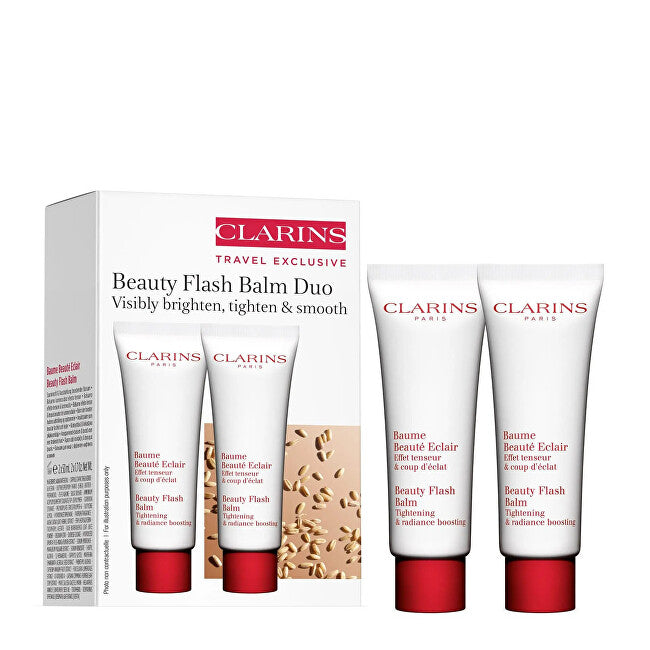 Clarins Gavesett Beauty Flash Duo-balsam