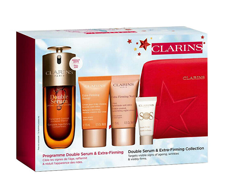 Clarins Dobbelt serum og ekstra oppstrammende gavesett