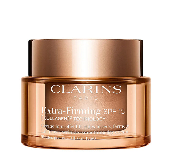 Clarins Daily Firming Cream for All Skin Types SPF 15 Extra Firming Technological Collagen 50 ml