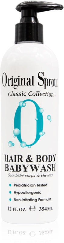 Original Sprout Original Sprout Rensegelé for kropp og hår for sensitiv hud for barn pH 6,0 – 7,0 346 ml