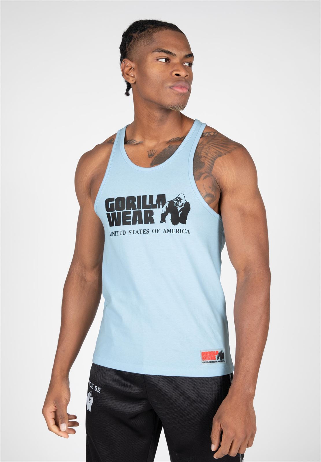 Classic Tank Top - Light Blue - 3XL