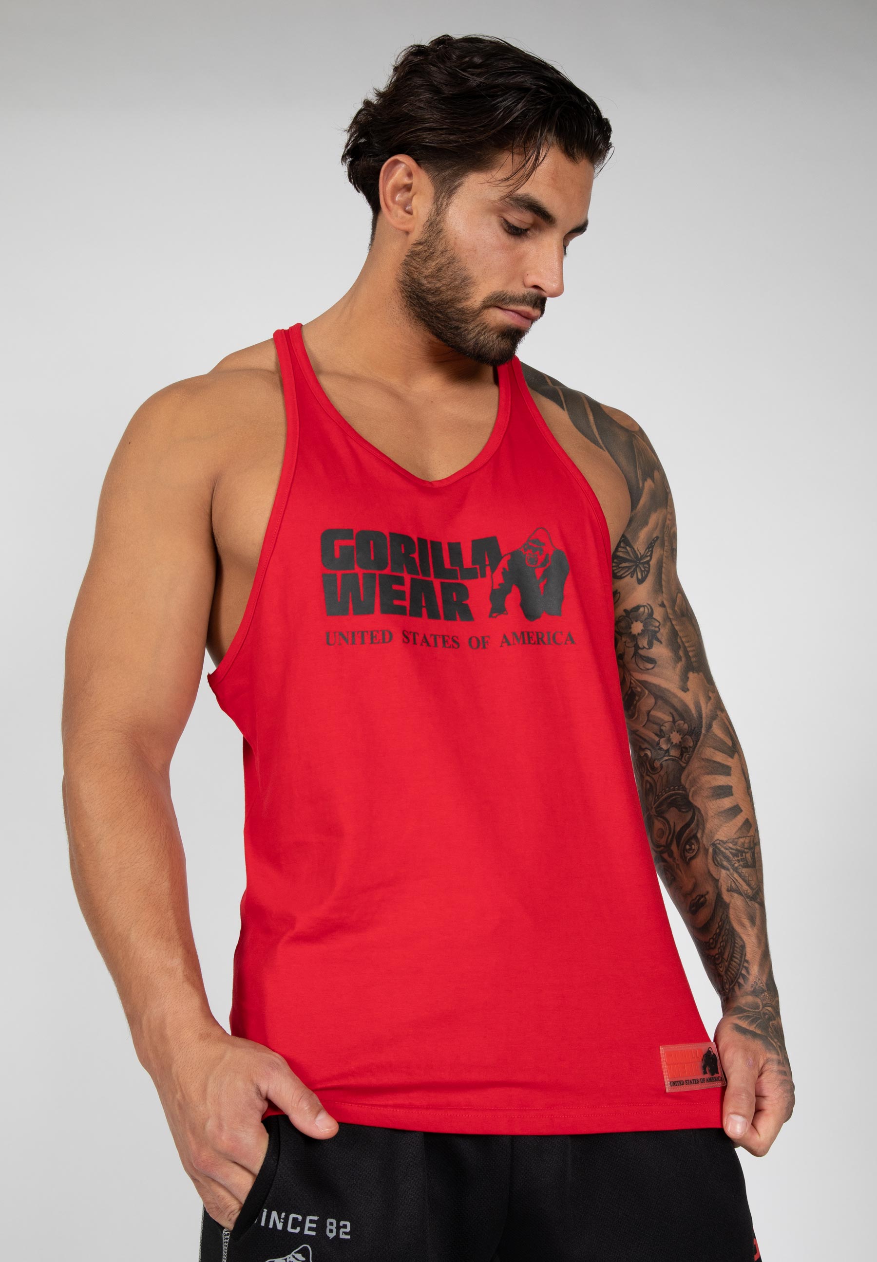 Classic Tank Top - Red - 3XL