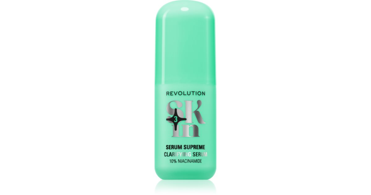 Revolution Skincare Ser iluminator suprem Clearly Clarify împotriva imperfecțiunilor tenului 30 ml