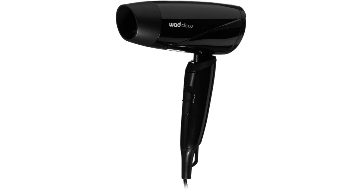 Wad Sèche-cheveux de voyage Clicco Mini Dryer Noir