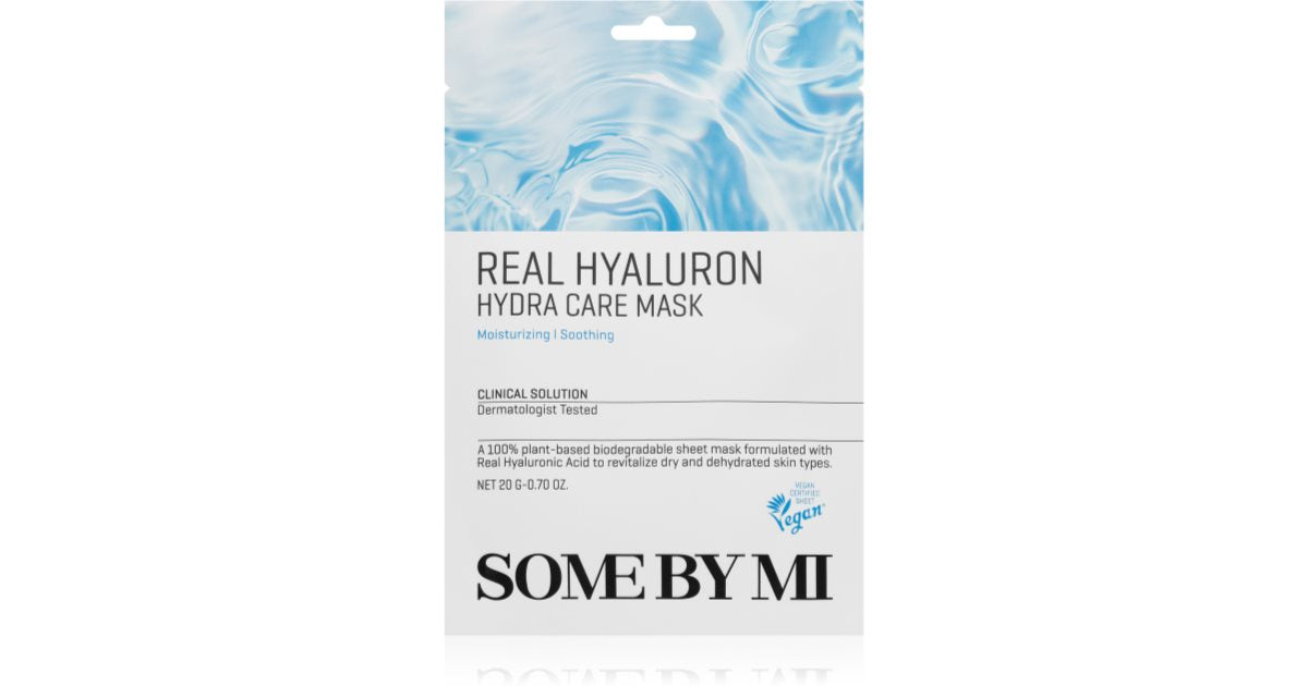 Some By Mi Clinical Solution Hydra hydrating face mask in tissue with soothing effect 20 g
