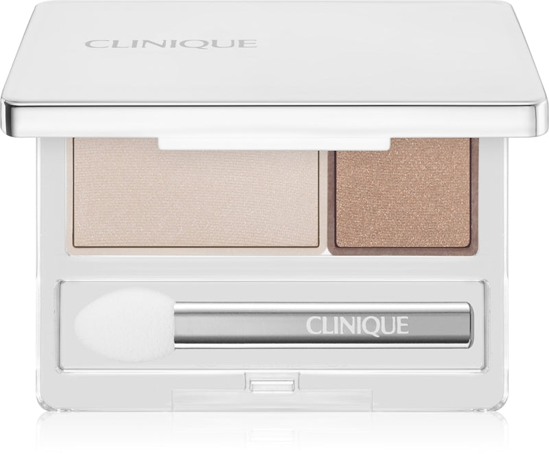 Clinique All About Shadow™ Duo Lidschatten-Duo Ivory Bisque-Bronze Satin – Shimmer 1,7 g