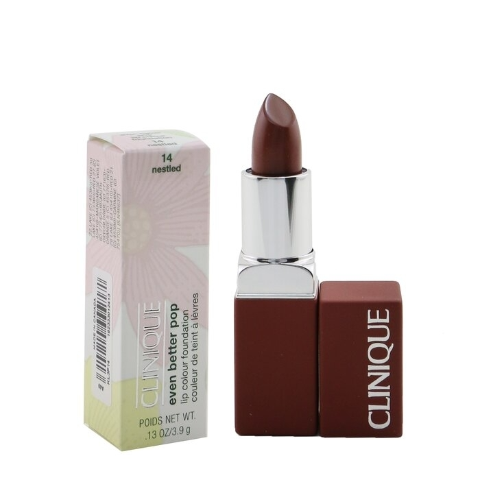 Clinique, Even Better Pop, Vitamin E, Langvarig, Cream Lipstick, 14, Nestled, 3,9 g