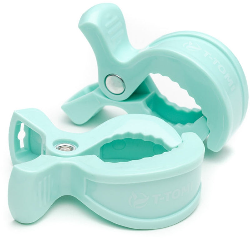 T-TOMI Nappklämma Pastel mintgrönt 2 bitar