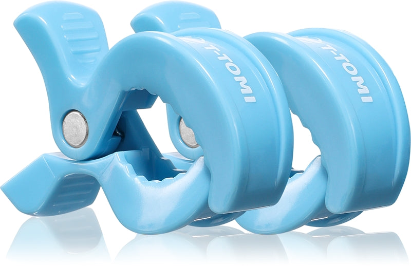 T-TOMI Nappklämma Pastel blå 2 stycken