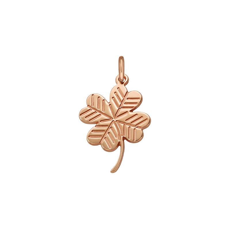 Clover Charm - Rose Gold Plated
