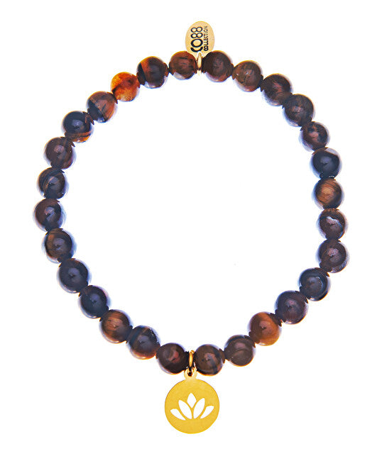 Co88 Beautiful Lotus Flower Bead Bracelet 865-180-220056-0000