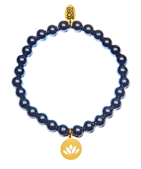 Co88 Beautiful Lotus Flower Bead Bracelet 865-180-220058-0000