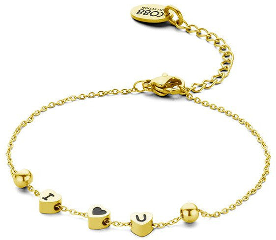 Co88 Steel bracelet I ♥ U 860-180-090054-0000