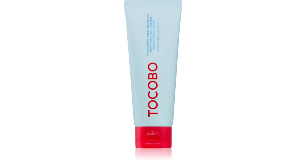 TOCOBO Coconut clay djuprengörande mousse med lera 150 ml