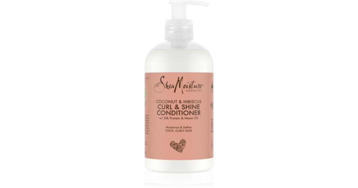 Shea Coconut & Hibiscus Conditioner för vågigt och lockigt hår 384ml
