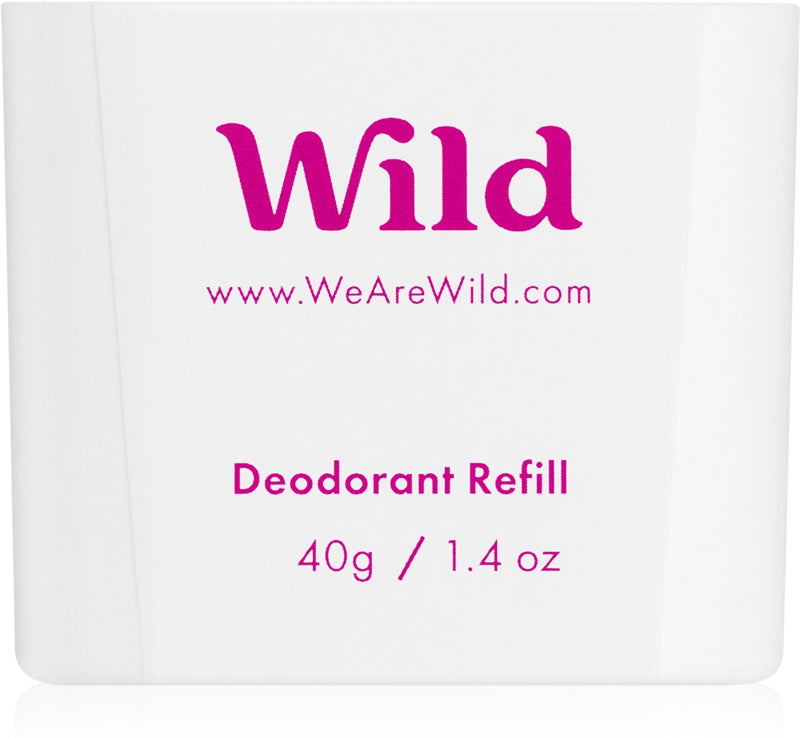 Wild Refill för fast deodorant med kokos och vanilj, 40 g