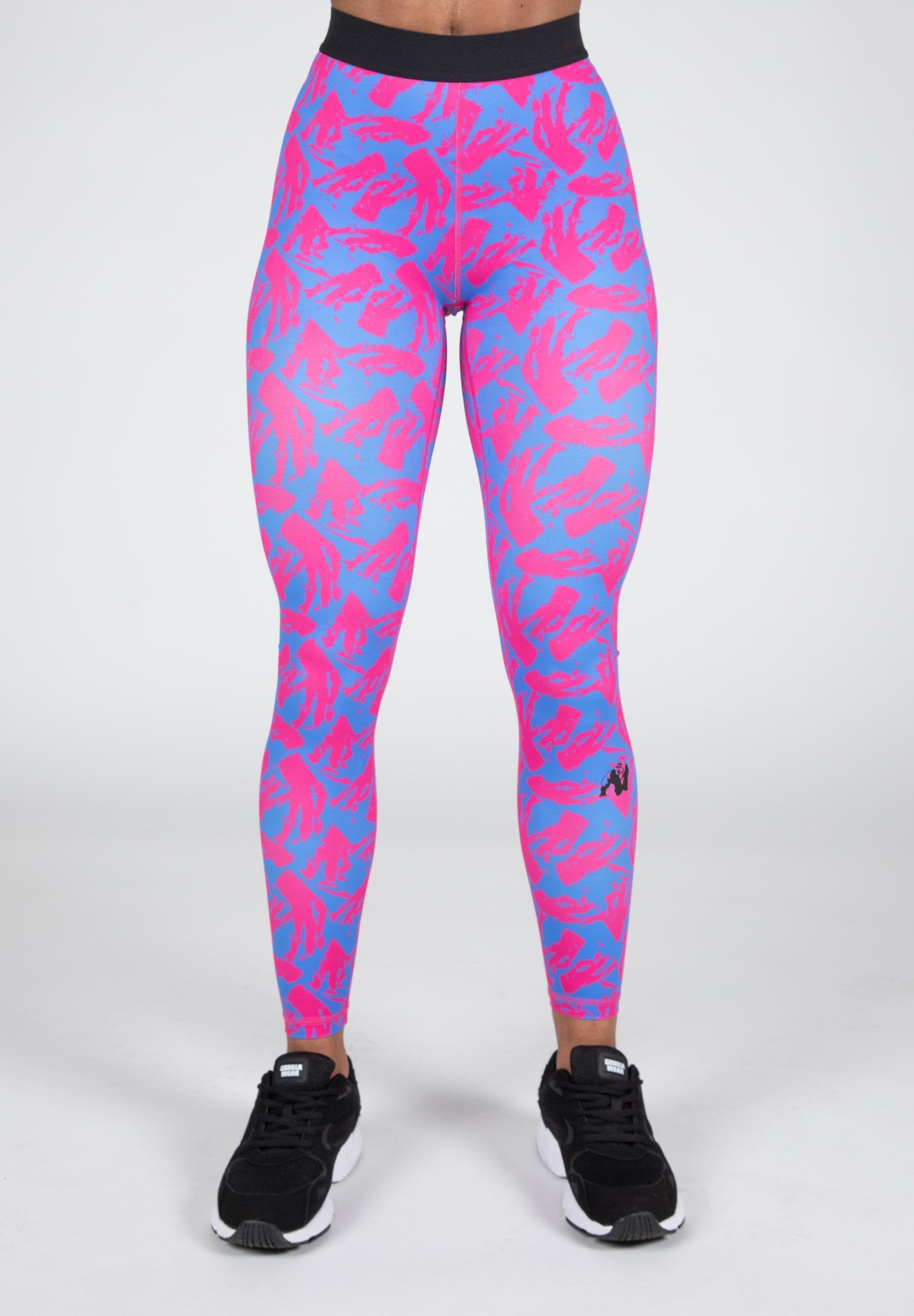 Colby Leggings - Blue-Pink - XL