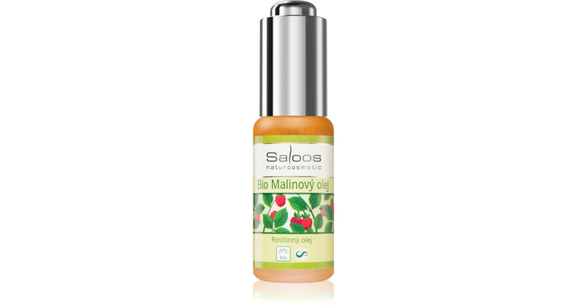 Saloos Cold Pressed Organic Raspberry Oil 20ml