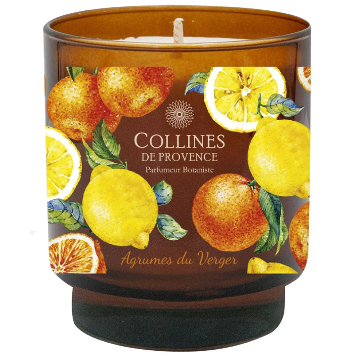 Collines de Provence - Duftlys - Citrusfrugter fra frugtplantagen 220g