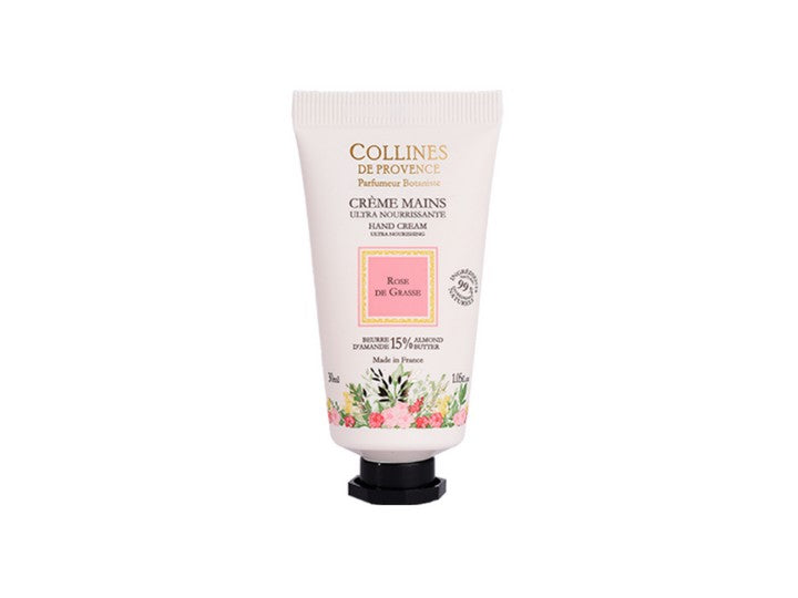 Colline di Provenza Crema Mani Ultra Nutriente Rosa di Grasse 30ml