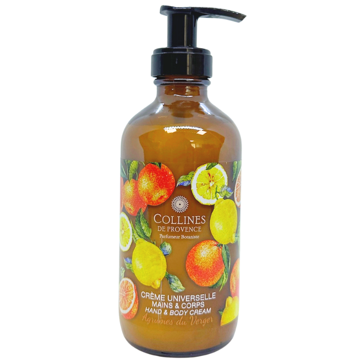 Collines de Provence - Universal hånd- og kropscreme - Citrusfrugter fra frugtplantagen 225 ml