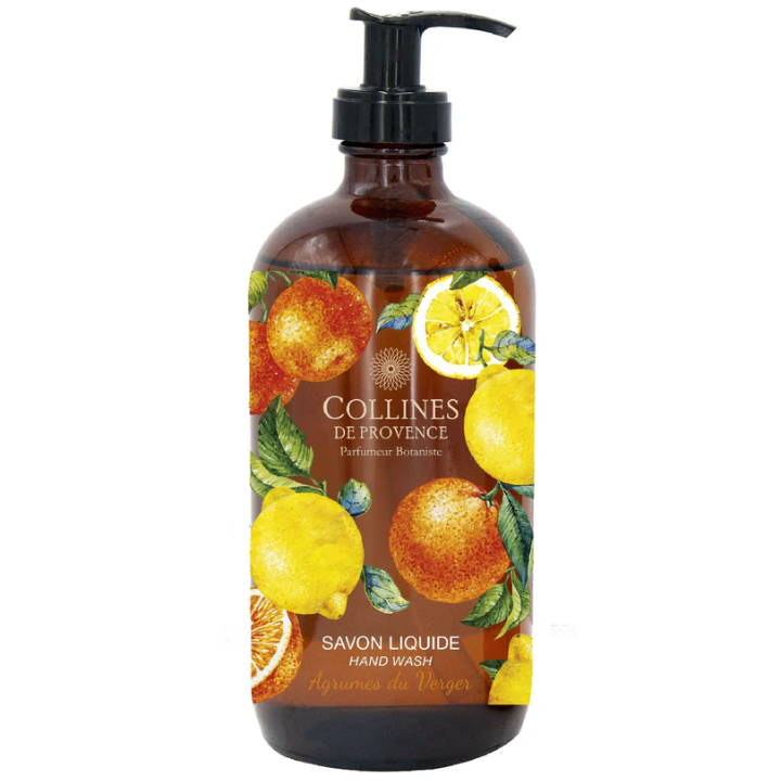 Collines de Provence - Flydende håndsæbe - Citrusfrugter fra frugtplantagen 470 ml
