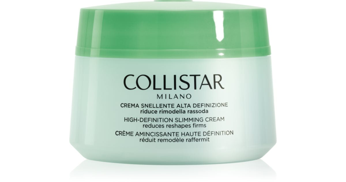 Collistar Crema Snellente ad Alta Definizione - Crema corpo snellente e rassodante - 400ml