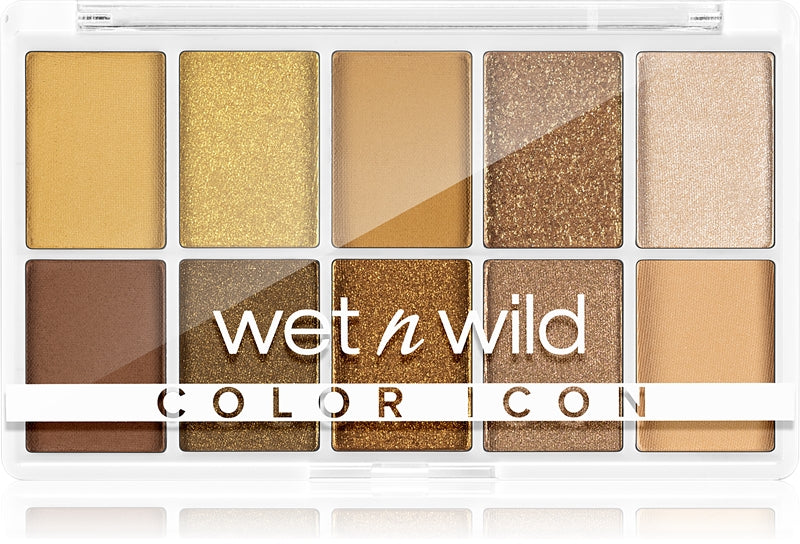 Wet n Wild Farve Icon 10-Pan Eyeshadow Palette Color Call Me Sunshine 12g