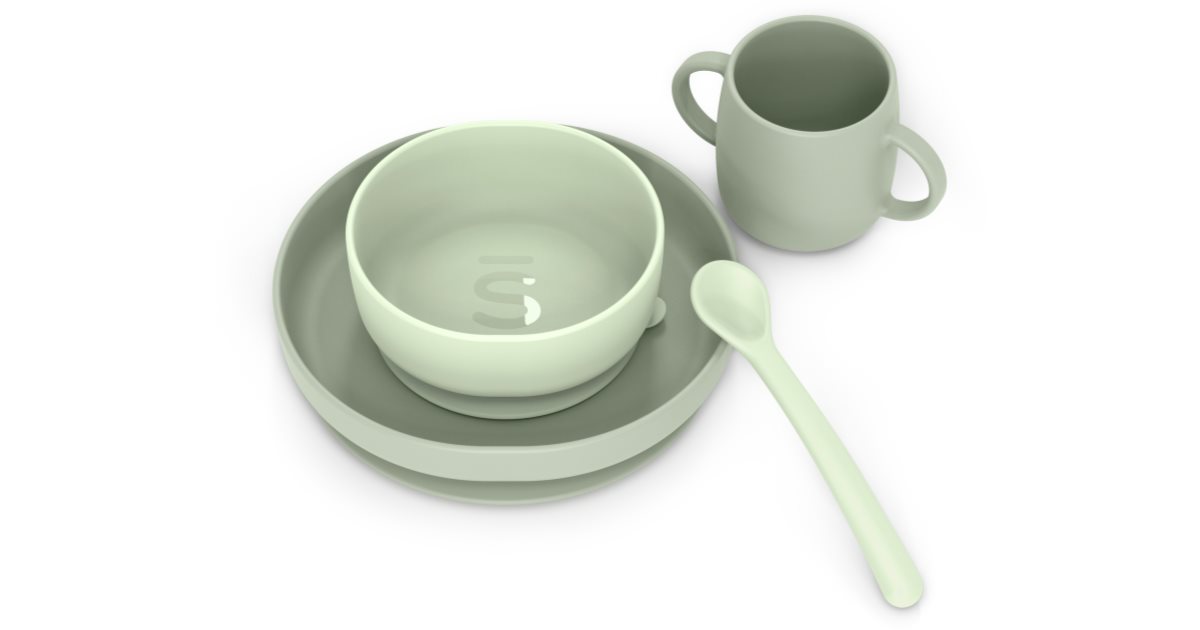 Suavinex Color Essence Jungle Green Babybestikksett 4 måneder+ 4 stk