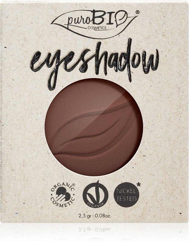 puroBIO Cosmetics Compact Lidschatten Nachfüllfarbe 03 Braun 2,5 g