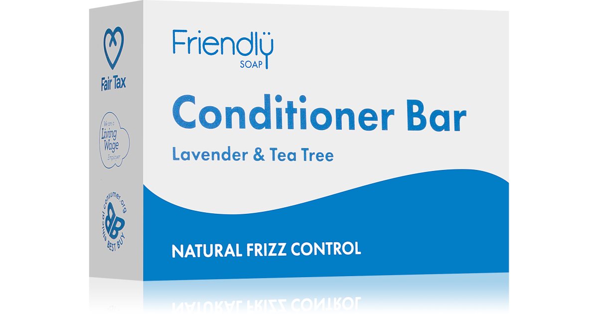 Friendly Lavender & Tea Tree Natural Hair Conditioner 95g