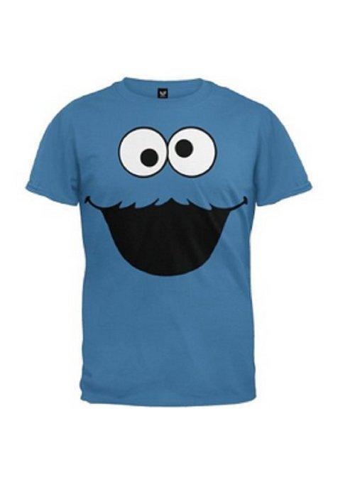 Cookie Monster Face Toddlers T-shirt - 5-6 Toddler