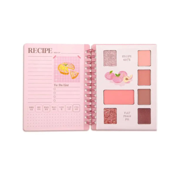 CORINGCO - Recipe Note Eyeshadow Palette - 10g - #01 Flat Peach Pie