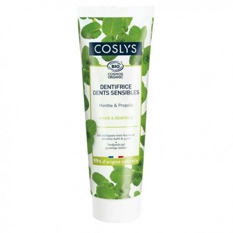 Coslys Pasta de dinti organica cu menta pentru dinti sensibili 75ml