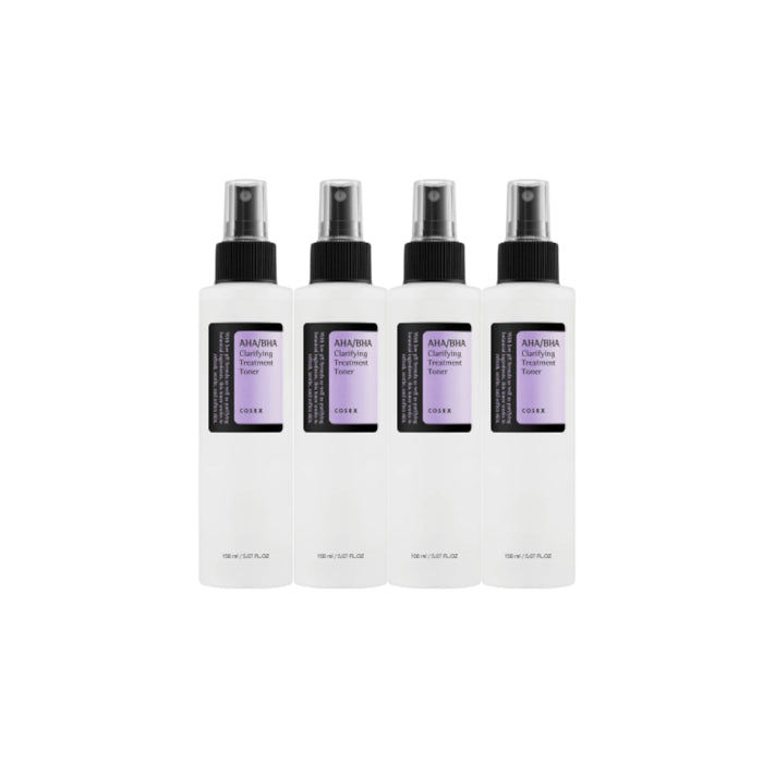 COSRX - AHA-BHA Clarifying Treatment Toner (4ea) Set