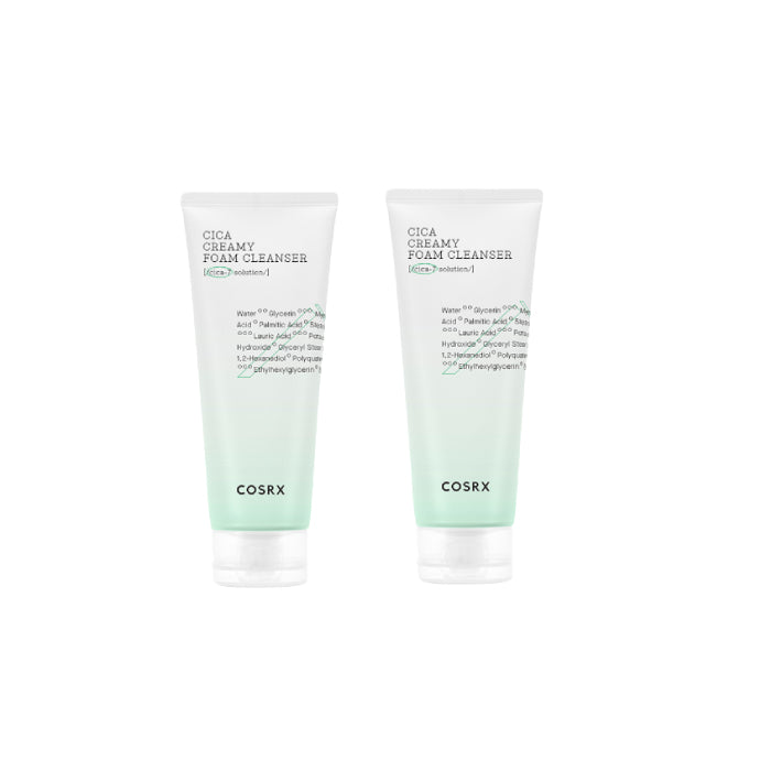 COSRX Pure Fit Cica Creamy Foam Cleanser - 150ml (2ea) Set