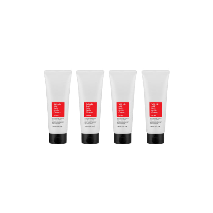 COSRX Salicylic Acid Daily Gentle Cleanser (4ea) Set