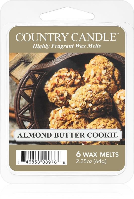 Country Candle Ceară de lampă Almond Butter Cookies aromatica 64 g