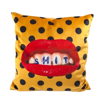 Seletti - Coussin Toilet Paper - Multicolore - Plume - Designer Pierpaolo Ferrari