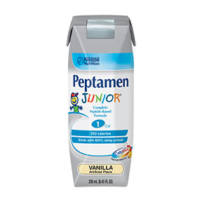 Peptamen Junior Complete Elemental Nutrition Vanilla Flavor Liquid 8 oz Can