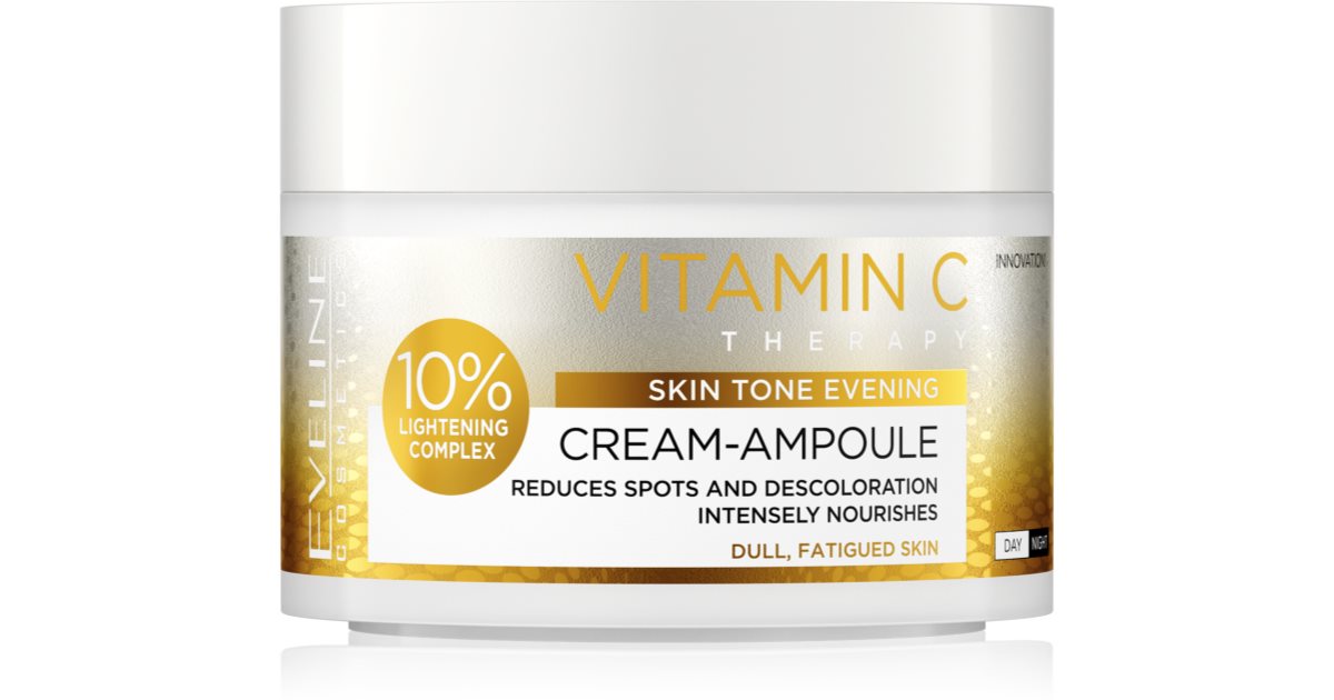 Eveline Cosmetics Cremă-Fiola Vitamina C cremă intensă anti-roșeață 50 ml