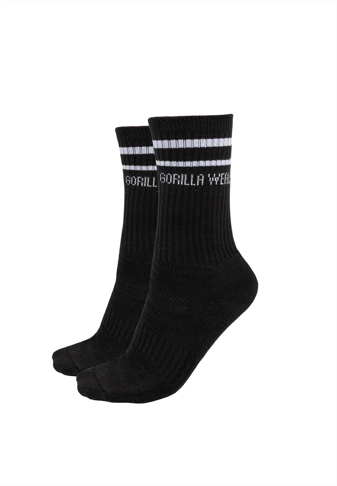 Crew Socks 2-Pack - Black - EU 35-38