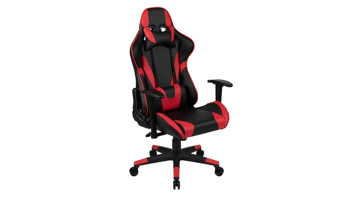 Skyline Decor X20 Gaming Chair: Adjustable Swivel Chair Red